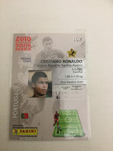 2010 Panini FIFA World Cup South Africa METALLIZED card CHRISTIANO RONALDO Portugal #162