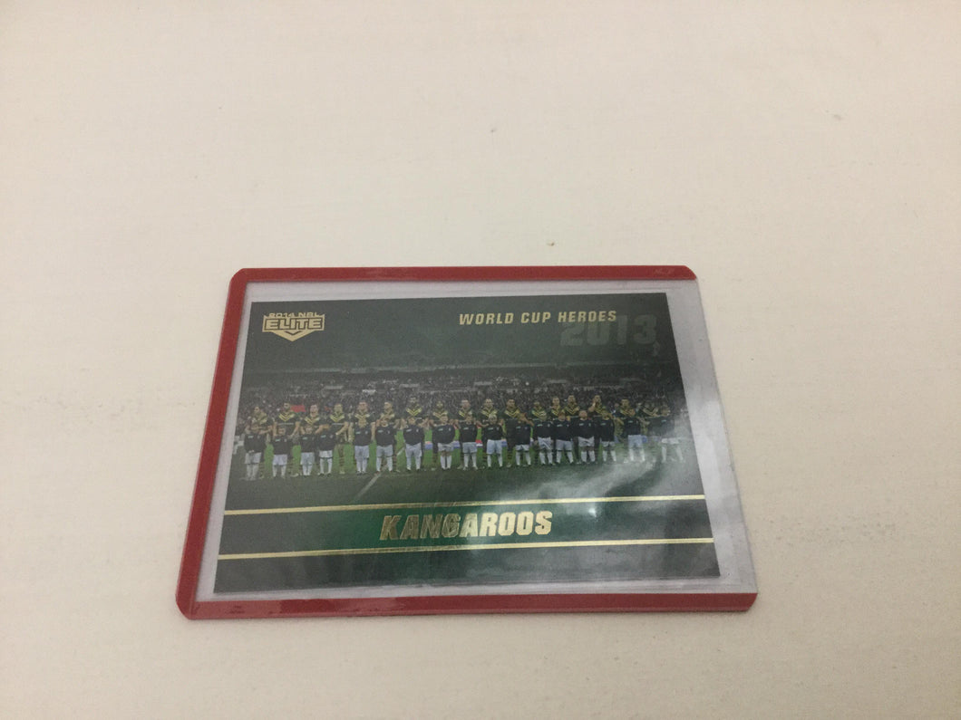 2014 NRL Elite Case Card Kangaroos - World Cup Heroes - CC1