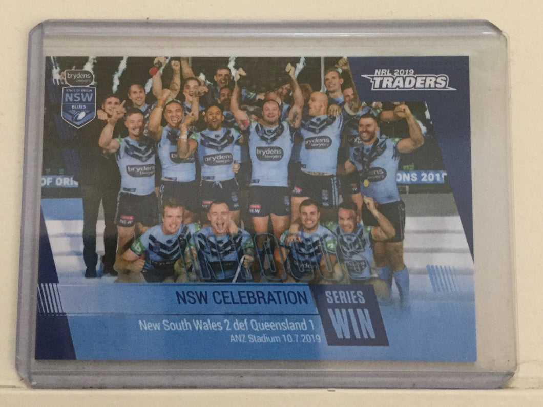 2019 TLA NRL Traders Player In Focus NSW Celebration Series Win #43 NSW