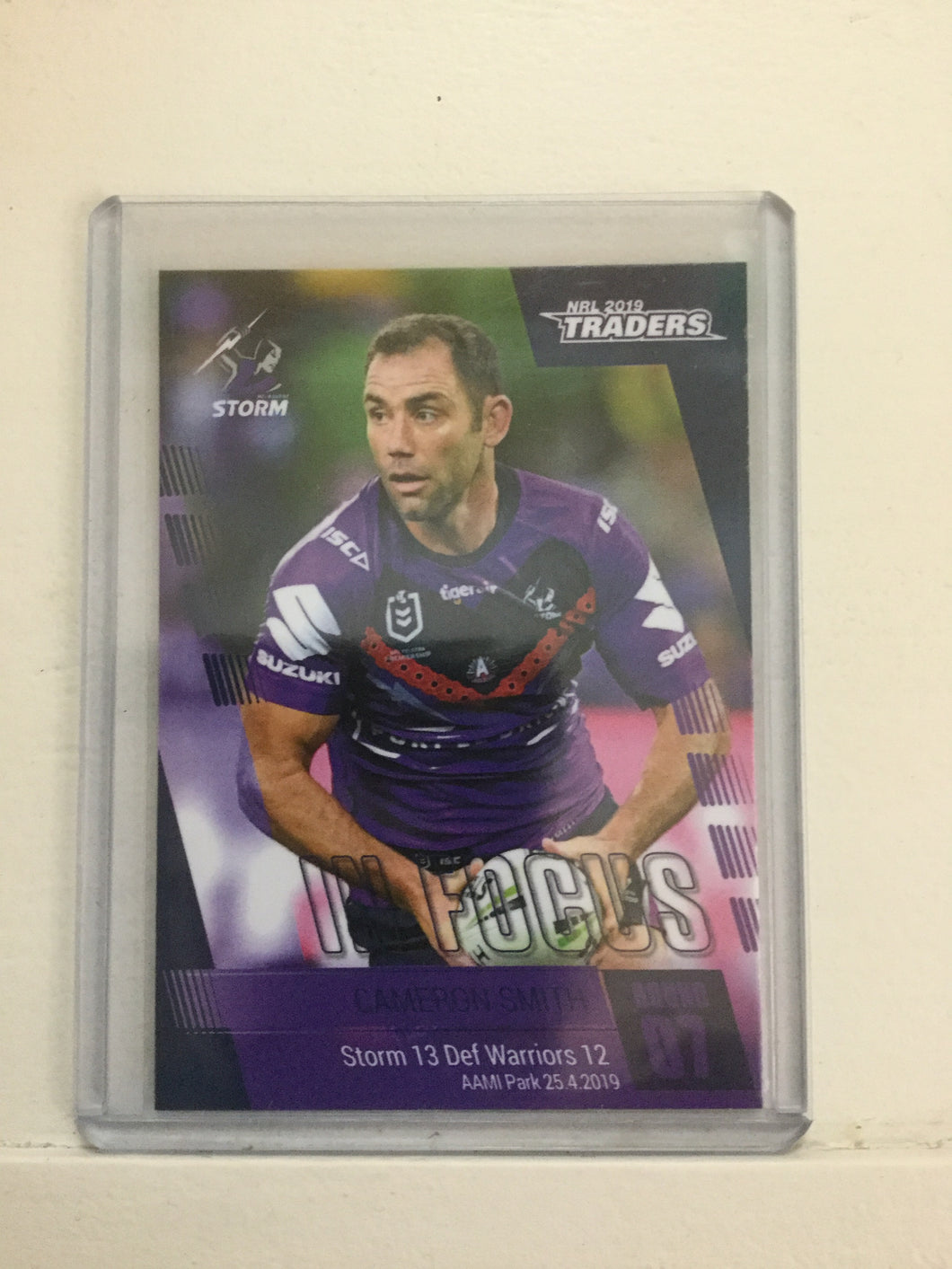 2019 TLA NRL Traders Player In Focus Cameron Smith #46