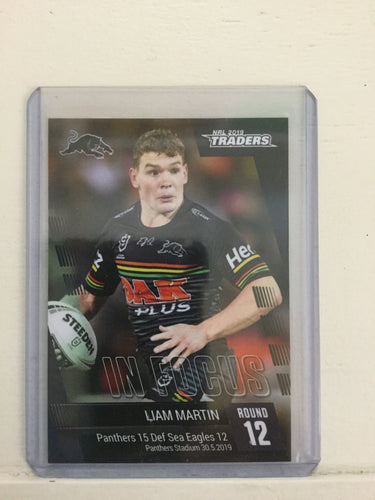 2019 TLA NRL Traders Player In Focus Liam Martin #29