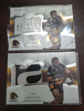 2018 TLA NRL Elite Road to the Finals Sam Thaiday Broncos RF1 #121/165