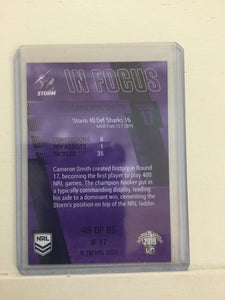 2019 TLA NRL Traders Player In Focus Cameron Smith #49