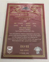 2019 TLA NRL Elite Mojo Ruby Dallin Watene-Zelezniak PANTHERS MR099 #04/40