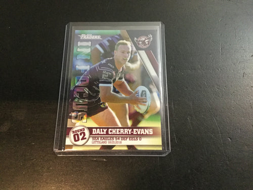 2018 TLA NRL Traders Player In Focus Daly Cherry- Evans #42