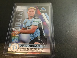 2018 TLA NRL Traders Player In Focus Matt Moylan #44