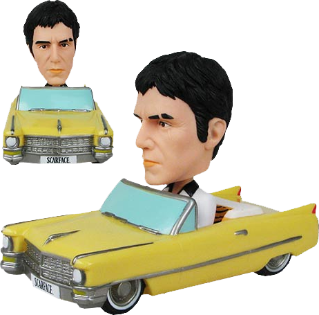 Scarface - Bobble Car with Tony Montana Wacky Wobbler