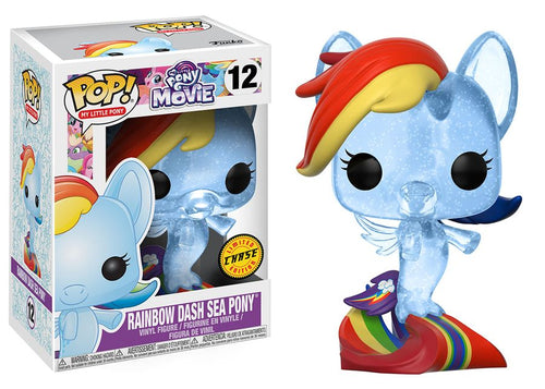 My Little Pony Movie - Rainbow Dash Sea Pony CHASE Pop! Vinyl #12