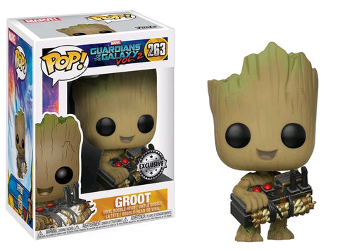 Guardians of the Galaxy: Vol. 2 - Groot with Bomb US Exclusive Pop! #263