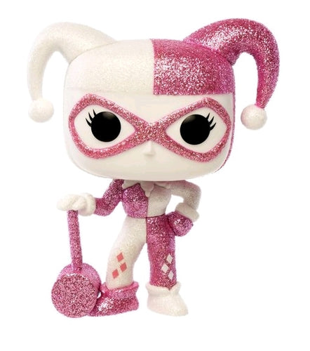 Batman - Harley Quinn Pink Diamond Glitter US Exclusive Pop! Vinyl #45