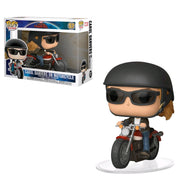 Captain Marvel Carol Danvers on Bike Motorcycle Pop! Ride #57