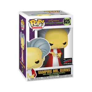 Simpsons - Mr Burns as Dracula NYCC 2019 US Exclusive Pop! Vinyl #825