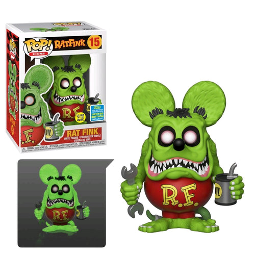 Rat Fink - Rat Fink Glow SDCC 2019 US Exclusive Pop! Vinyl #15