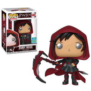RWBY - Ruby Rose with Hood SDCC 2019 US Exclusive Pop! Vinyl #640