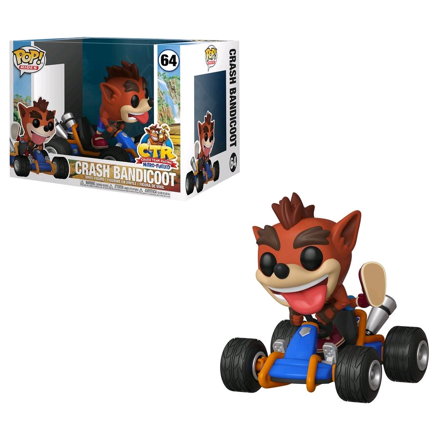 Crash Bandicoot Crash Go-Kart Pop! Ride #64