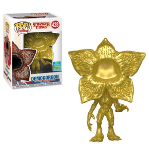 Stranger Things - Demogorgon Metallic Gold SDCC 2019 US Exclusive Pop! Vinyl #428