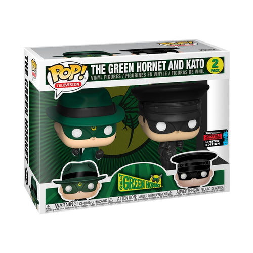 Green Hornet - Green Hornet & Kato NYCC 2019 US Exclusive Pop! Vinyl 2-pack