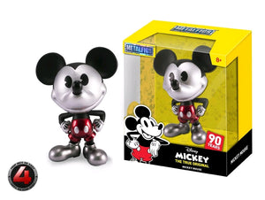 Mickey Mouse - 90th Mickey Black & White with Red Trousers 4" Metals