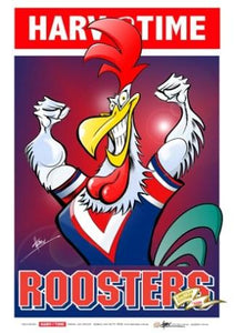 Sydney Roosters, NRL Mascot Harv Time Poster #18