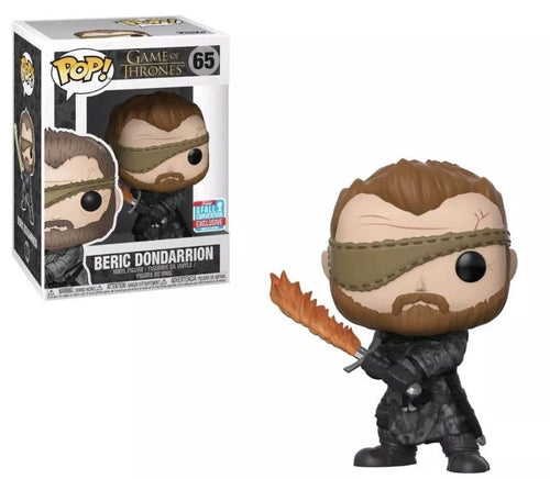 Game of Thrones BERIC DONDARRION NYCC 2018 POP Vinyl #65